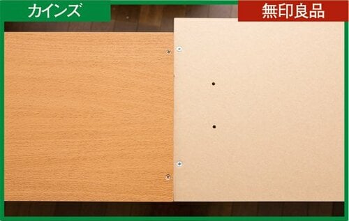 【比較②素材】湿気のある押入れで紙素材の無印は向いていません！ イメージ