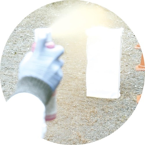 噴射距離・範囲のテスト結果 クマ撃退スプレーおすすめ イメージ