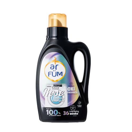 洗濯洗剤おすすめ 王子製薬 arFUM 香りづけ液体洗剤 OXIフレッシュネス ウードローズの香り イメージ
