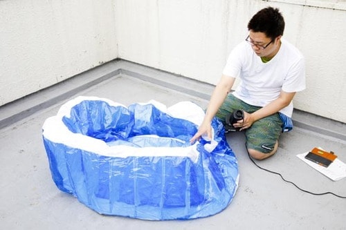 壁面がぜ～んぶプニプニ！完全プライベートプール イメージ6