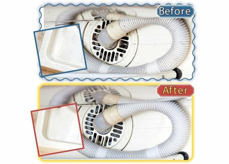 【洗濯機の排水ホース】蛇腹のホコリ取り、正しい掃除方法は？｜『LDK』が紹介