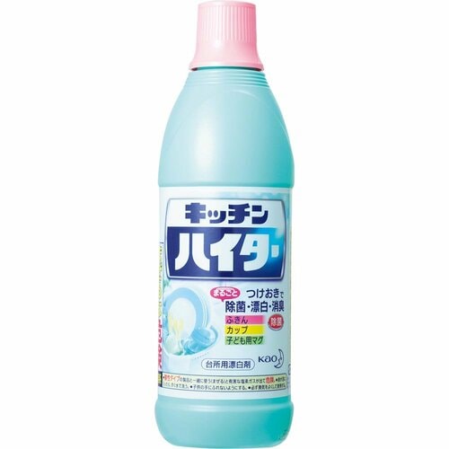 トイレタンクは週1ハイターを入れて黒ずみ防止!