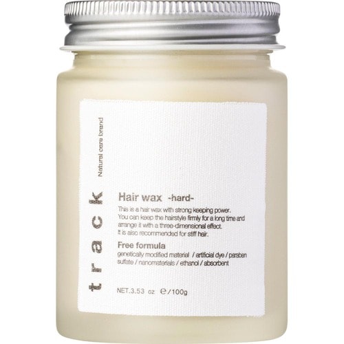 ヘアワックス、スタイリング剤おすすめ track Hair wax hard イメージ