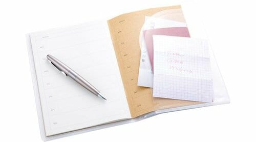 ③ふつうのノートがシステム手帳になるカバー イメージ2