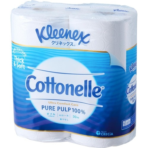 トイレットペーパーおすすめ 日本製紙クレシア クリネックス コトネル イメージ1
