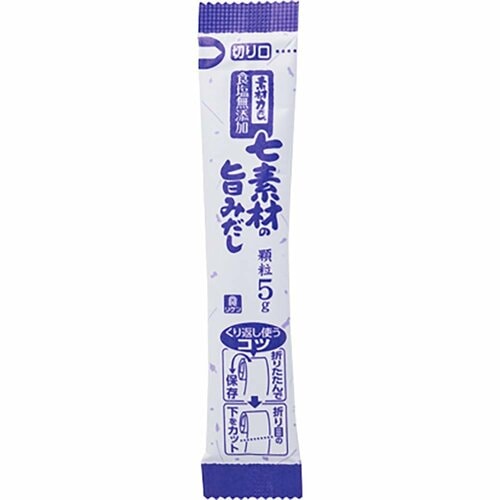 顆粒だしおすすめ 理研ビタミン 素材力だし 七素材の旨みだし イメージ2