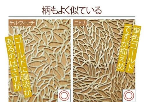 柄がよく似ています