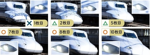検証結果2:新幹線 イメージ
