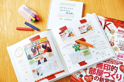 まるで絵本そのもの!上質な紙質のノート