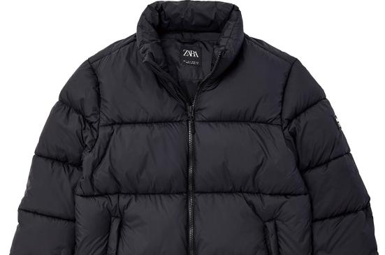 ZARA「リップストップパフジャケット」3