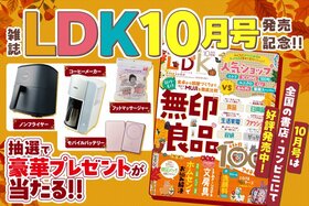 雑誌『LDK』読者プレゼント応募ページ　アンケートに答えて豪華プレゼントをゲット♡