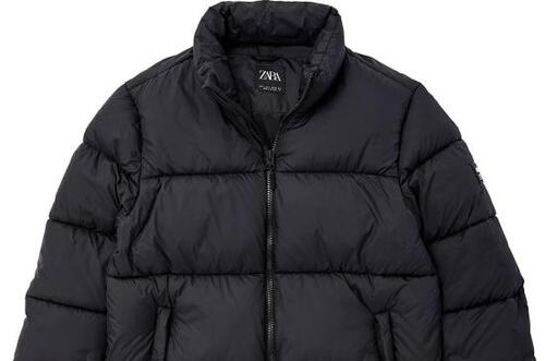 ZARA「リップストップパフジャケット」3