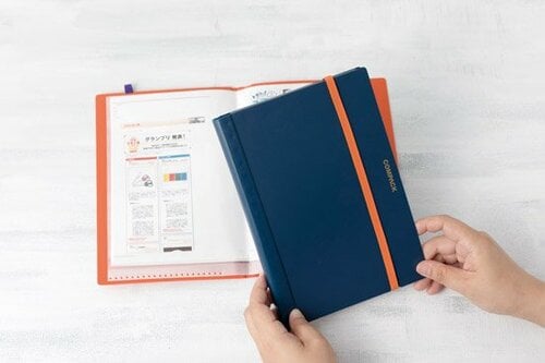 A4資料もA5サイズに畳んでファイリング イメージ