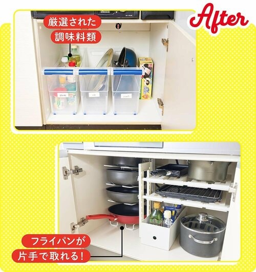 3,傷や汚れが落ちにくくなった食器やカトラリーもチェック スライド収納ケースおすすめ イメージ