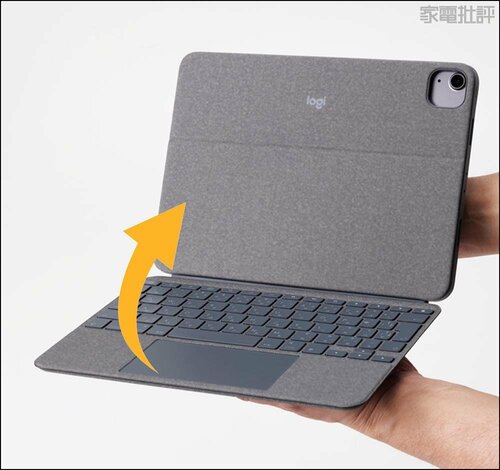 キーボードを逆向きに取り付け可能 iPad用キーボードおすすめ イメージ