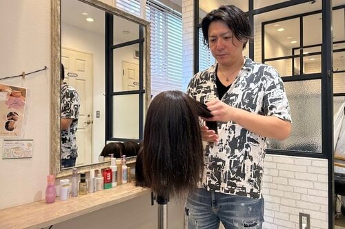 テスト1：仕上がり ヘアセラムおすすめ イメージ