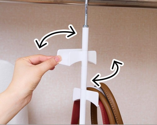 吊り下げ型 クローゼットの収納アイデアおすすめ イメージ2