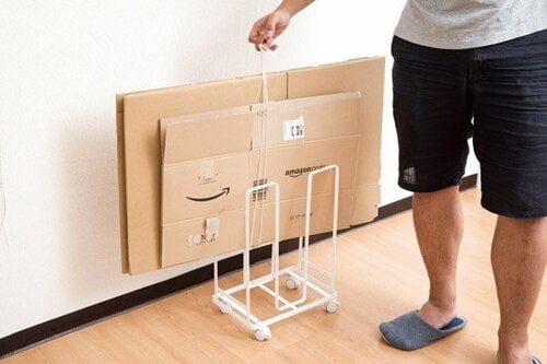 段ボールがたまったら一気に縛りあげられる イメージ4