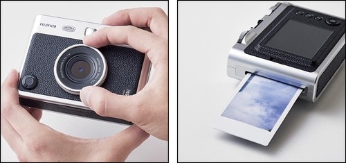 撮った画像を保存&確認して、画像を選んでプリントできる