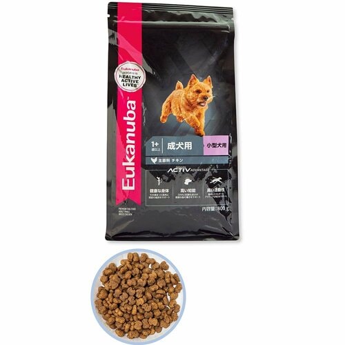 小型犬用ドッグフードおすすめ ロイヤルカナン ユーカヌバ スモールアダルト 成犬用 小型犬用 1歳以上 イメージ1