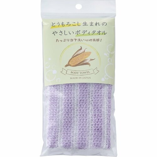 ボディタオルおすすめ ゼンミ とうもろこし生まれのやさしいボディタオル イメージ