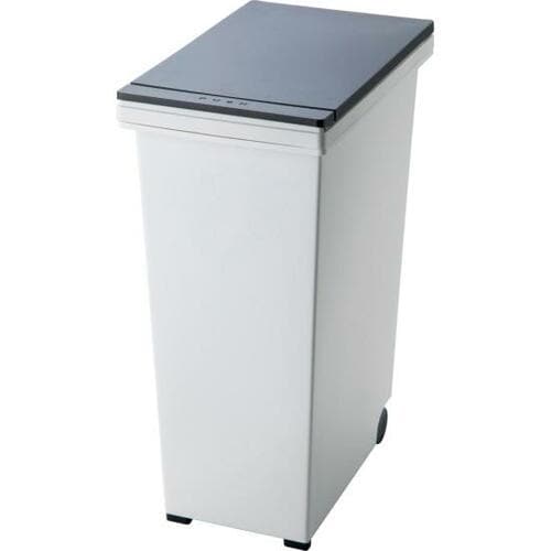 プッシュ式のフタはつくりが複雑で汚れやすい イメージ