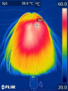 熱分布・送風範囲:微妙 マンダム メンズヘアドライヤーおすすめ イメージ