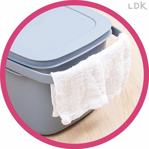 取っ手に雑巾が掛けられる イメージ