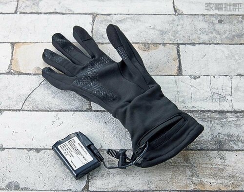 バッテリーは手首の内側に内蔵 バイク用電熱グローブおすすめ イメージ