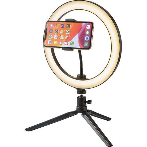 顔周りが明るくなる「LEDリングライト」 イメージ