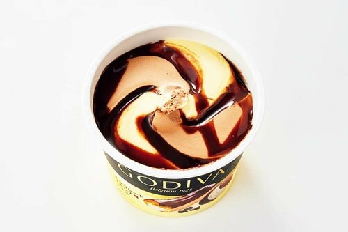 アイスクリームおすすめ ゴディバ カップアイス チョコレートエクレア風アイス イメージ2