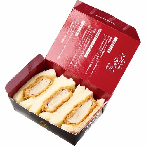 駅弁おすすめ JR東日本クロスステーション やわらかひれカツサンド イメージ2