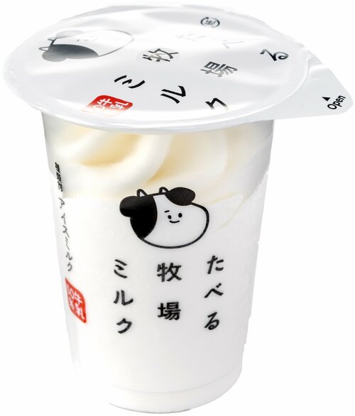 赤城乳業:たべる牧場ミルク:アイスクリーム