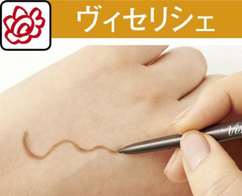 絶妙な柔らかさの芯でスルスル描けて落ちにくい!