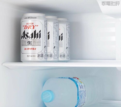 ポイント1:下段が広く使える上部コンプレッサー 冷蔵庫おすすめ イメージ