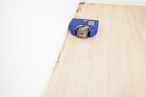 壁際に強いってホント? 真っすぐ走らずゴミが残る ロボット掃除機 「Dyson 360 Vis Nav 」おすすめ イメージ
