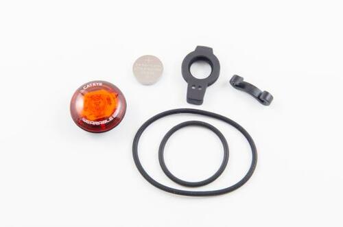 14位: キャットアイ「セーフティライト L-WA10 WEARABLE mini CALRWRM」 自転車用テールライトおすすめ イメージ2