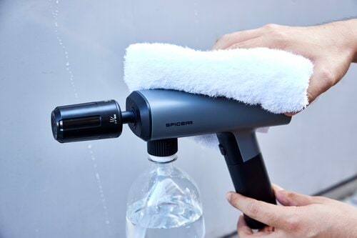 検証⑥:手入れのラクさをチェック ハンディ高圧洗浄機おすすめ イメージ