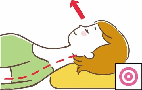 1：立ったときと同じ姿勢になる枕を選ぼう ふわふわ枕おすすめ イメージ