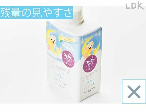 NSファーファ・ジャパン「ファーファ ストーリードリーミー 洗剤」は残量がわかりづらい