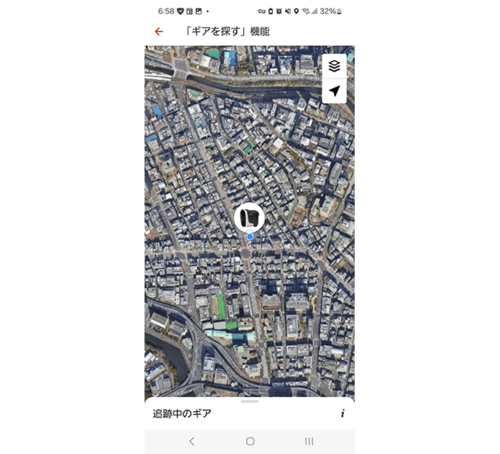 アプリ連携でデバイスの位置情報を取得できる ゴルフ用レーザー距離計おすすめ イメージ