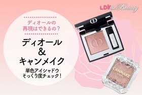 【デパコスそっくり】ディオール単色シャドウの深みと華はキャンメイクで真似っこ!（LDK）<br />