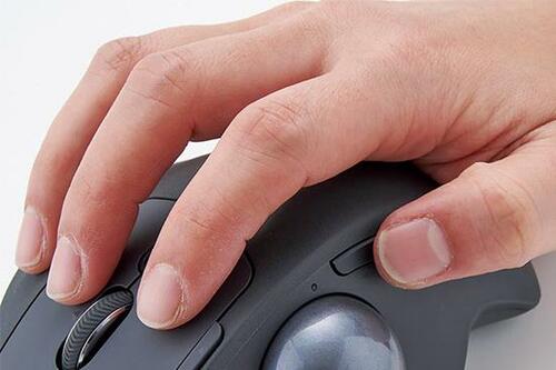 2通りの角度で使えて疲れ知らずロジクール「MX ERGO」 イメージ4