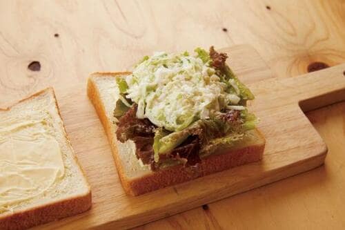 ほぐしサバとオリーブオイルとレモンのサンドイッチ イメージ6