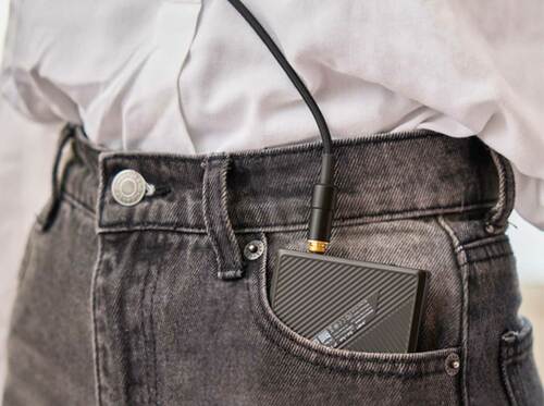 ギリギリポケットにも入るサイズ DAPおすすめ イメージ