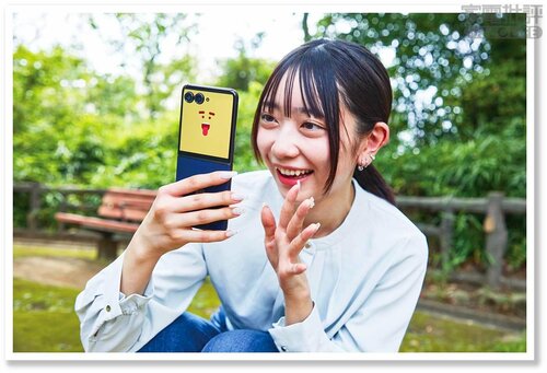 小さな子どもを撮るときに便利! 折りたたみスマホおすすめ イメージ