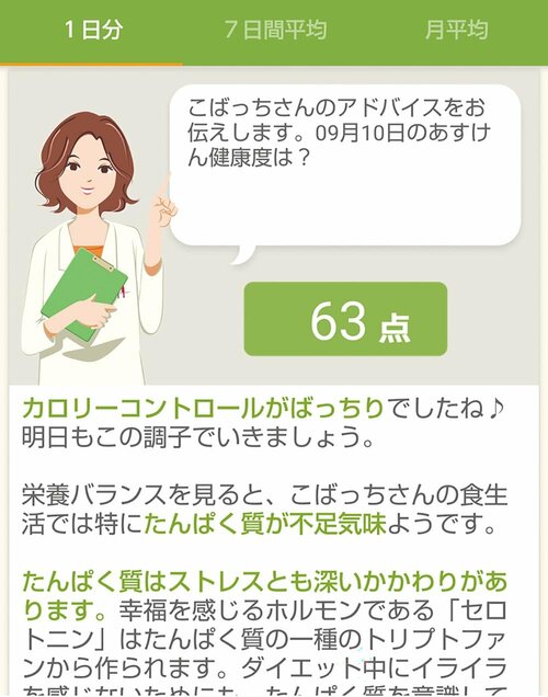 ポイント:栄養管理のアドバイスで美容効果も期待!