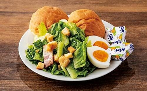 ポイント：ワンプレートにたくさんのせられる イメージ