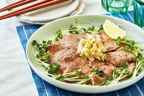 びっくりするほどやわらかくて 箸が止まらない塩麹ねぎ牛タン イメージ