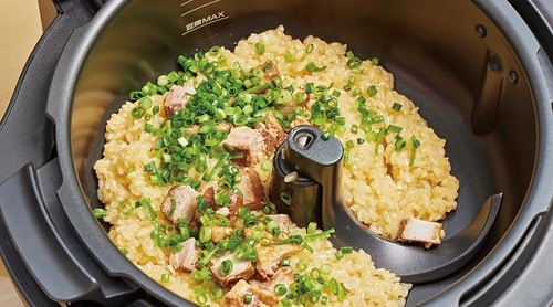 短時間でおいしい炒飯が簡単に作れた! 自動調理鍋おすすめ イメージ